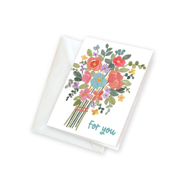 Gift Enclosures - Bouquet of Flowers