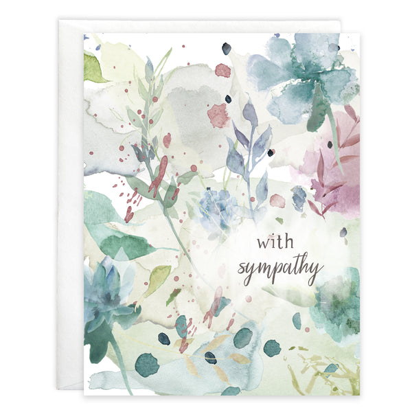 Sympathy Card - Watercolor Sympathy