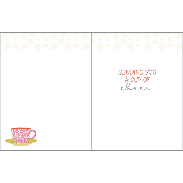 Get Well card  - Tea Pot