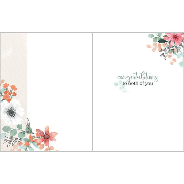 Wedding card - Wedding Wreath