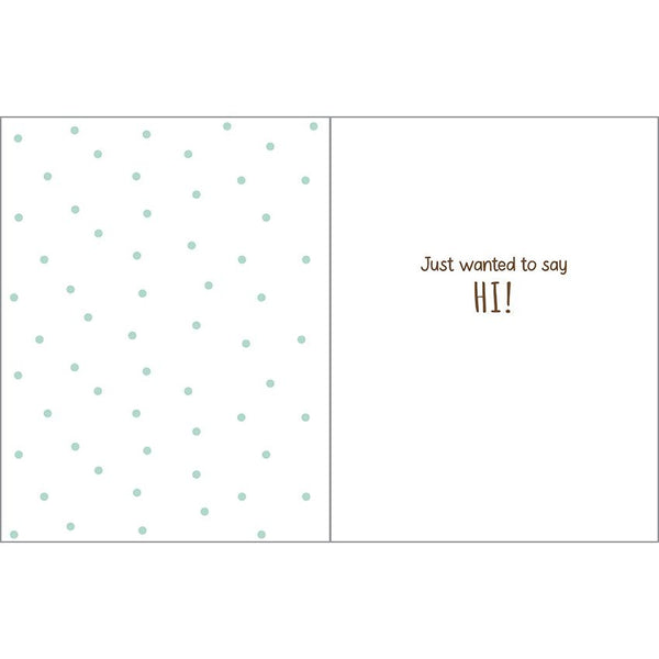 Thinking of You card - Hi Puppy, Gina B Designs