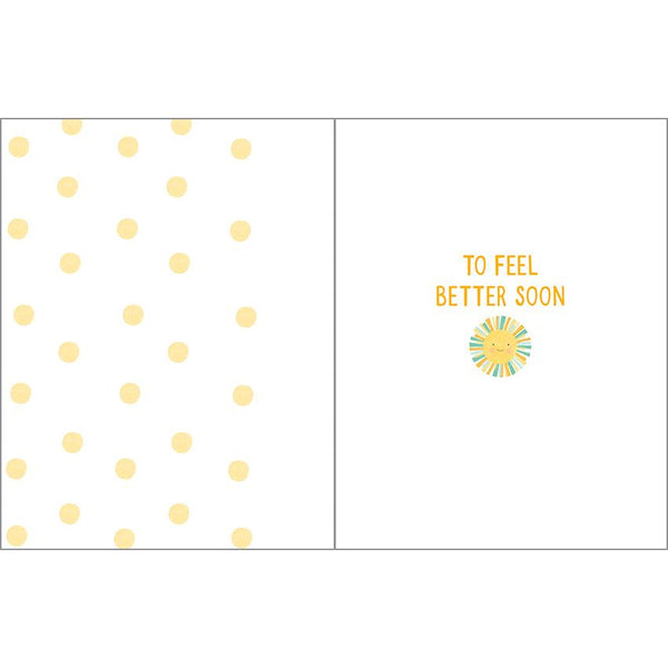 Get Well card  - Feel Better Sun, Gina B Designs