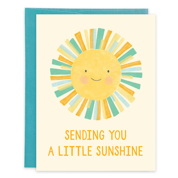 Get Well card  - Feel Better Sun