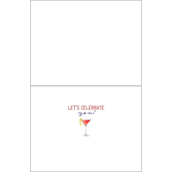 Birthday card  - Tropical Drinks, Gina B Designs