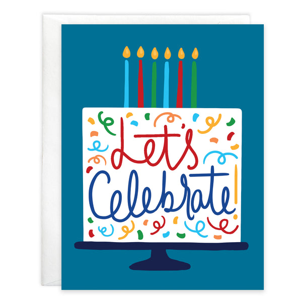 Birthday card  - Let's Celebrate