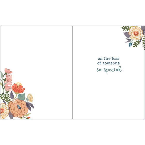 Sympathy card  - Contemporary Vase