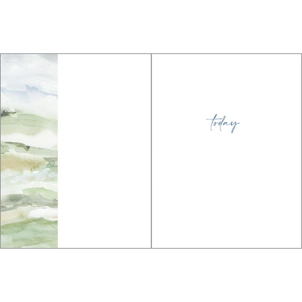 Thinking of You card  - Peaceful Landscape