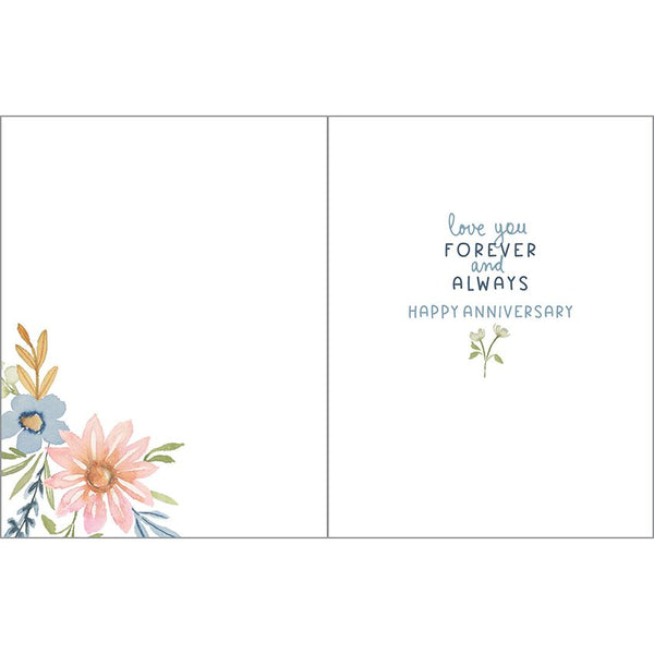 Anniversary card - Flowers For My Love