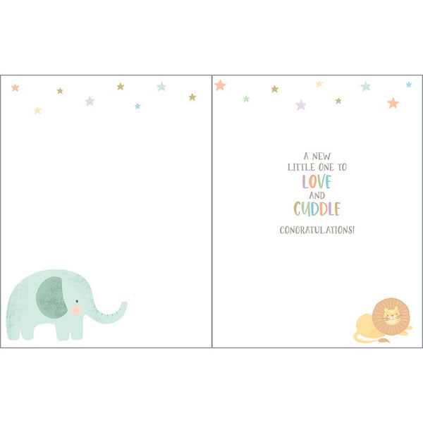 Baby card  - Jungle Grand Baby