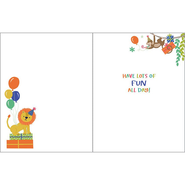 Birthday card  - Jungletime