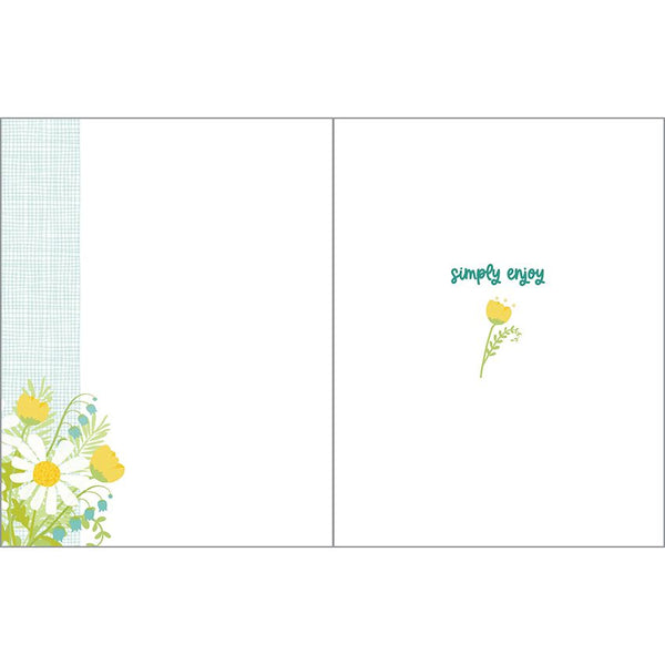 Birthday card  - Daisy Jar
