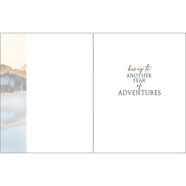 Birthday card  - Lakeside