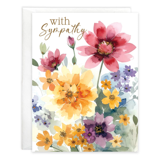 Sympathy card  - Sympathy Garden