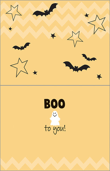 Halloween Card 3 pack - Halloween Words