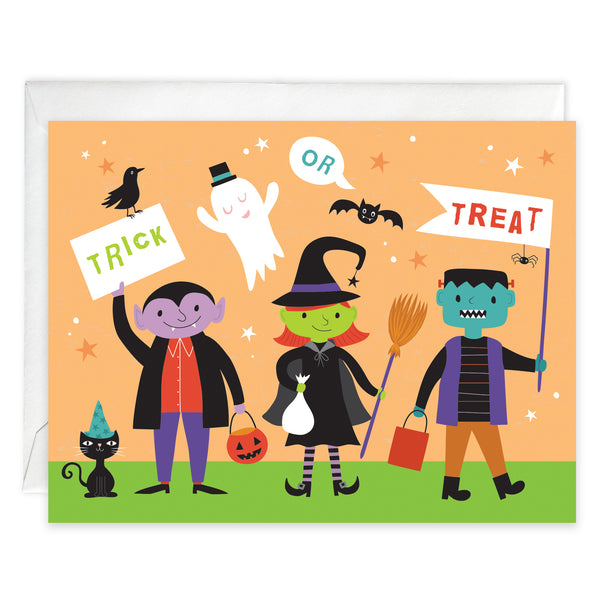 Halloween Card 3 pack - Trick or Treaters