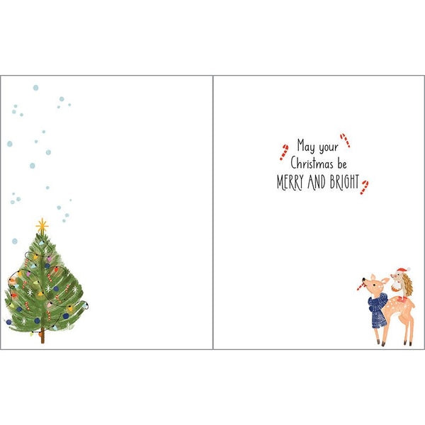 Christmas card - Critter Christmas Tree, Gina B Designs