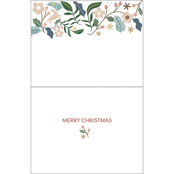 Christmas card - Woodland Joy