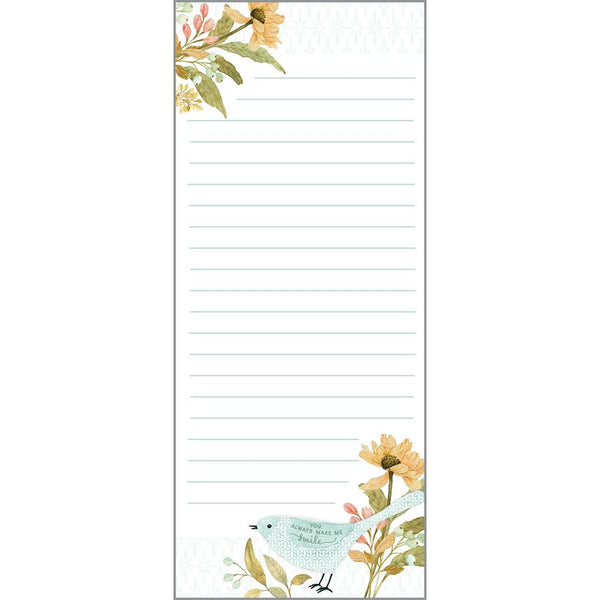 List Pad - Friendly Bird