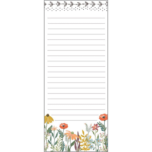 List Pad - Wildflower Stems