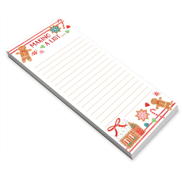 Holiday List Pad - Baking Cheer