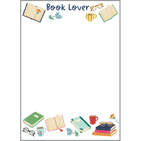 Memo Pad - Book Lover