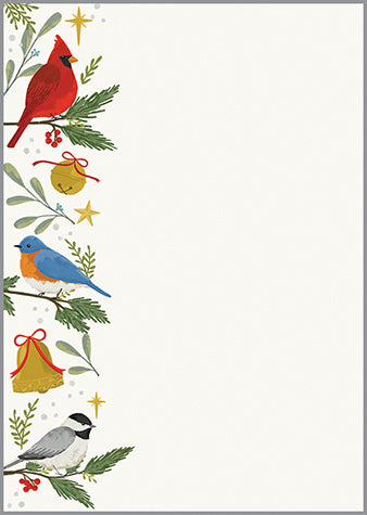 Holiday Memo Pad - Winter Birds