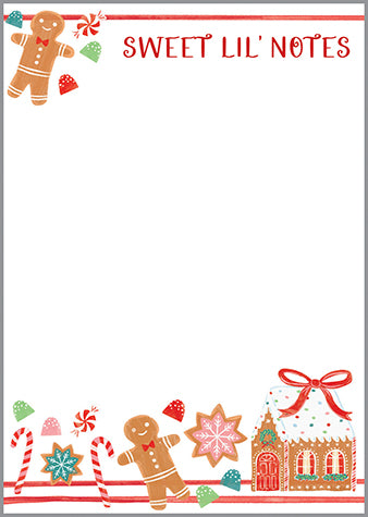 Holiday Memo Pad - Baking Cheer