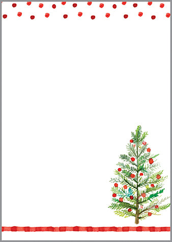 Holiday Memo Pad - Simple Little Tree