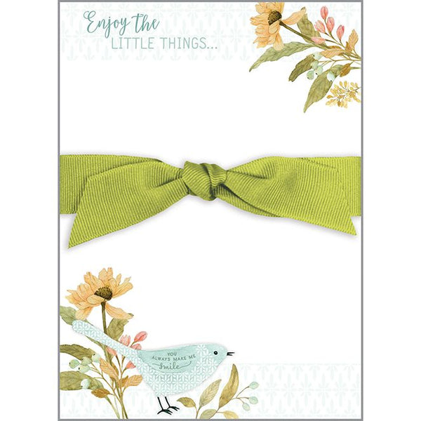 Chunky Bow Pad - Friendly Bird