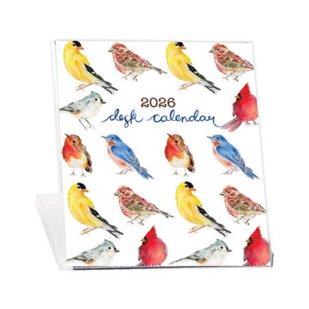 2026 Desk Calendar - Backyard Birds